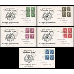 canada stamp 284 8 fdc king george vi with postes postage 1949 FDC PC 018