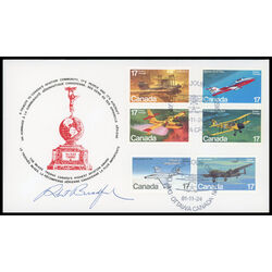 canada stamp 903 6 fdc canadian aircraft 1981 FDC PC 003