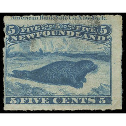 newfoundland stamp 40 harp seal 50 1876