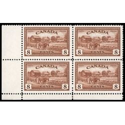 canada stamp 268 eastern farm scene 8 1946 CB LL