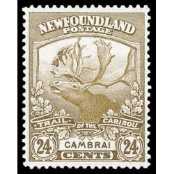 newfoundland stamp 125 cambrai 24 1919 M VF 011