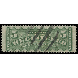 canada stamp registration f f2ii registered 5 1888