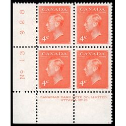 canada stamp 306 king george vi 4 1951 PB LL %2313