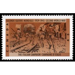 canada stamp 1506 italian campaign 43 1993