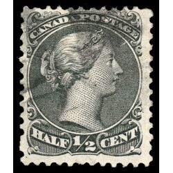 canada stamp 21 queen victoria 1868 U VF 063