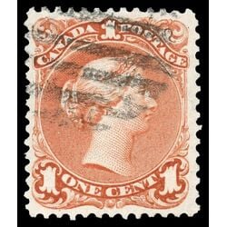 canada stamp 22 queen victoria 1 1868 U VF 067