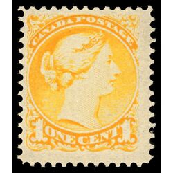 canada stamp 35 queen victoria 1 1870 M VF 060