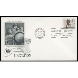 canada stamp 396 students 5 1962 FDC PC 041