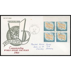 canada stamp 416 pacern in terris 5 1964 FDC UR 021