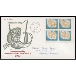 canada stamp 416 pacern in terris 5 1964 FDC LR 023