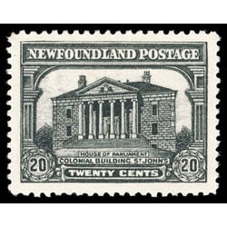 newfoundland stamp 171 colonial building st john s 20 1930 M XF 011