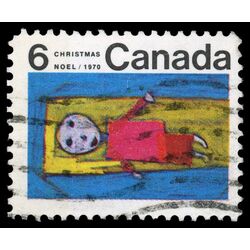 canada stamp 524p christ child 6 1970 U VF 001