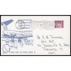 canada stamp 450 parliamentary library 5 1966 FDC PC 024