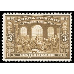 canada stamp 135 fathers of confederation 3 1917 M VF 058