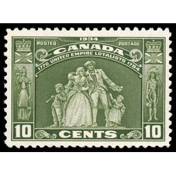 canada stamp 209 loyalists statue 10 1934 M VFNH 066
