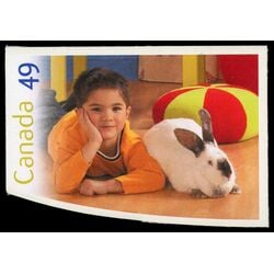 canada stamp 2059 rabbit 49 2004