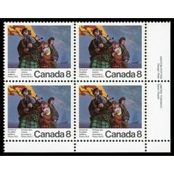 canada stamp 619 scottish settlers and hector 8 1973 PB LR