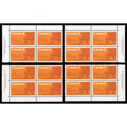canada stamp 618 oak trees on shore 8 1973 PB SET