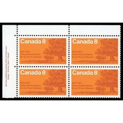 canada stamp 618 oak trees on shore 8 1973 PB UL