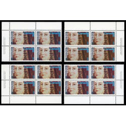 canada stamp 615 jeanne mance 8 1973 PB SET