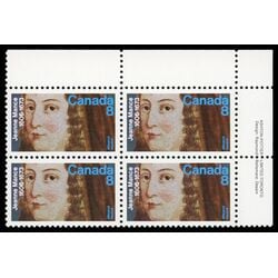 canada stamp 615 jeanne mance 8 1973 PB UR