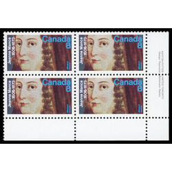 canada stamp 615 jeanne mance 8 1973 PB LR