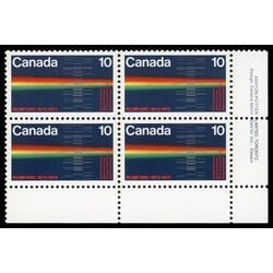 canada stamp 613 spectrograph 10 1973 PB LR