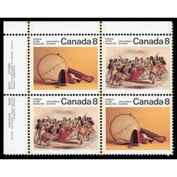 canada stamp 575a subarctic indians 1975 PB UL