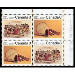 canada stamp 575a subarctic indians 1975 PB UR