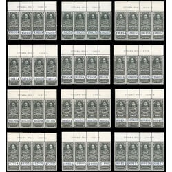 canada revenue stamp fwm60 71 weights and measures george v complete set 1930 PB SET 002