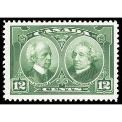 canada stamp 147 laurier macdonald 12 1927 M VFNH 017