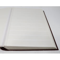 6 used stockbooks and 1 double mint sheet file