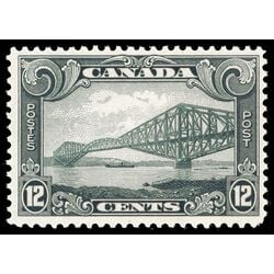 canada stamp 156 quebec bridge 12 1929 M F VFNH 048