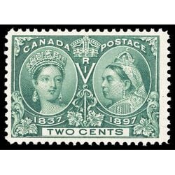 canada stamp 52 queen victoria diamond jubilee 2 1897 M VFNH 063