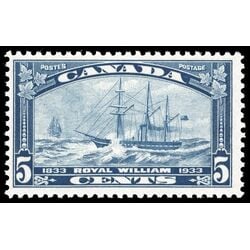 canada stamp 204 royal william 5 1933 M VFNH 050