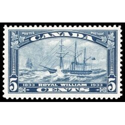 canada stamp 204 royal william 5 1933 M VFNH 052