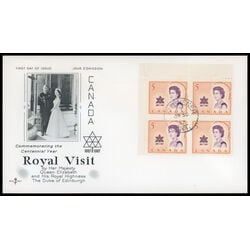 canada stamp 471 queen elizabeth ii and centennial symbol 5 1967 FDC UL 044