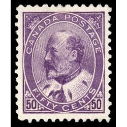 canada stamp 95 edward vii 50 1908 M XF 092