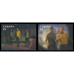 canada stamp 2922a b star trek 2016
