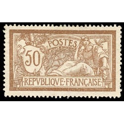 france stamp 123b liberty and peace 50 1900
