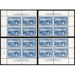 canada stamp c air mail co1 canada goose 7 1946 PB SET %232 008