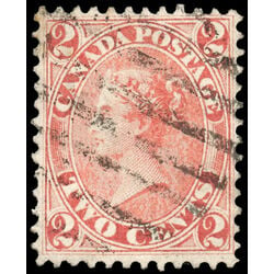 canada stamp 20 queen victoria 2 1859 U VF 100