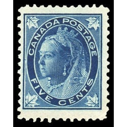 canada stamp 70 queen victoria 5 1897 M VF 046