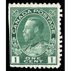 canada stamp 104c king george v 1 1913 M FNG 006