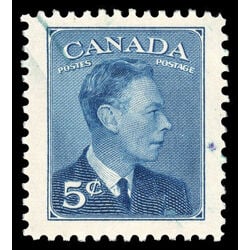 canada stamp 288 king george vi 5 1949 M VF 023