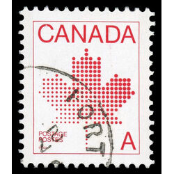 canada stamp 907 maple leaf 1981 U VF 006