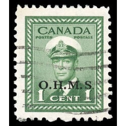 canada stamp o official o1 king george vi war issue 1 1949 U VF 005