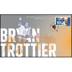 canada stamp 3543 fdc bryan trottier 2026