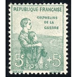 france stamp b4 war orphans 1919 M NH 001
