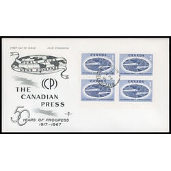 canada stamp 473 globe 5 1967 FDC LR 025